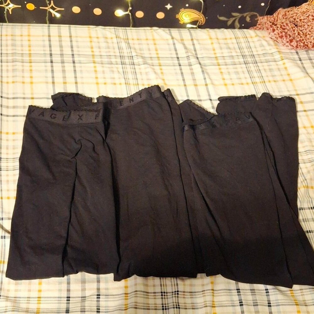 3 pair Savage X Fenty legging bundle